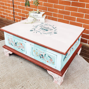 Whimsical Australiana Coffee Table